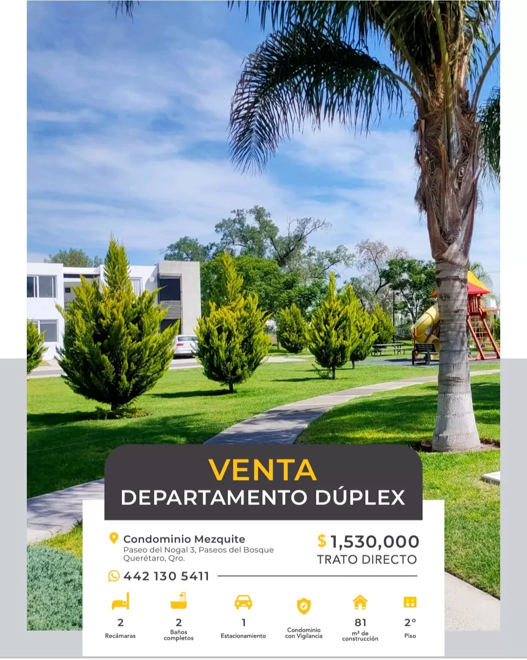 Venta Departamento Paseos